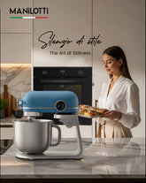 Manilotti Premium Stand Mixer – (5.2L, 800W DC Motor)