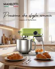 Manilotti Premium Stand Mixer – (7L, 800W DC Motor)