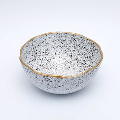 Gold Blossom serving bowl