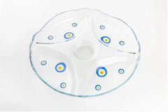 Mindada Evil Eye Basic Divided Serving Platter - 30.2cm