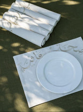 Seha w Afia Placemat Set Of 6 Gold