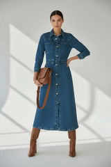 Denim Safari Dress