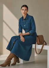 Denim Safari Dress