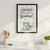 Happiness Is Homemade Frame