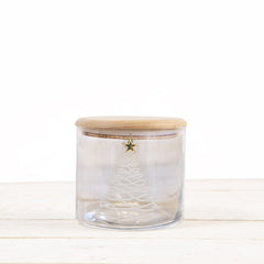Essentials Jar - Frosted Christmas Tree