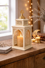 Open Mashrabiya Fanos with Gold Finial