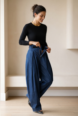 Loose Wide Leg Balloon Jeans