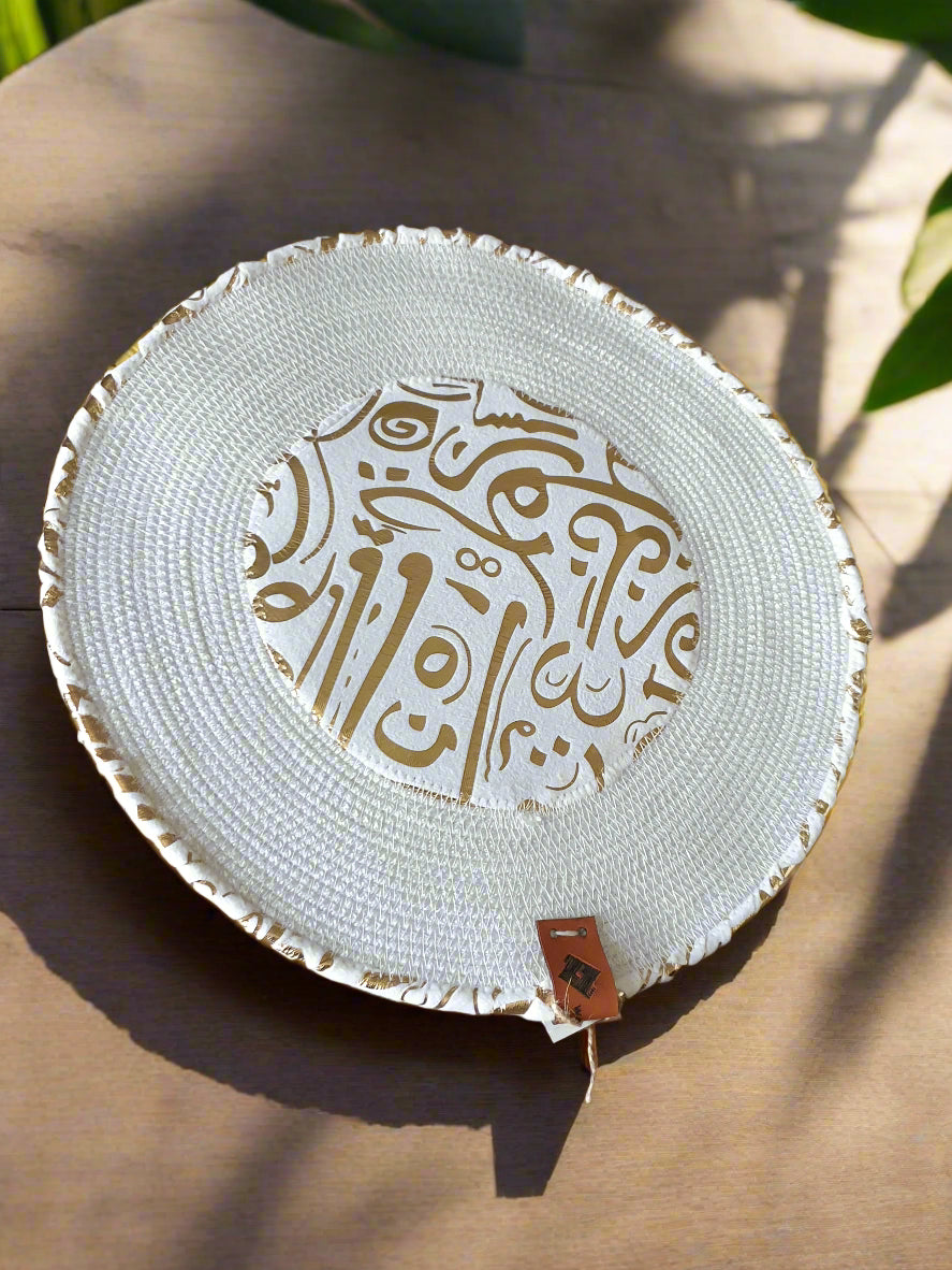 Gold Round Placemat