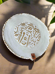 Gold Round Placemat
