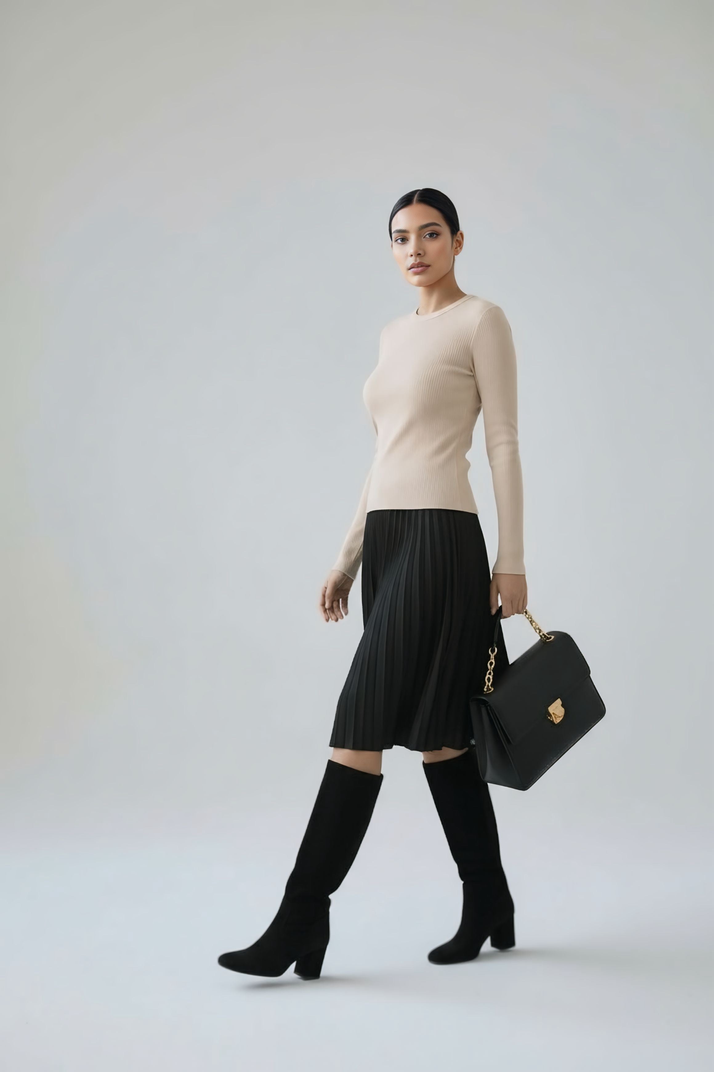 Basic Cotton Fitted T-shirt