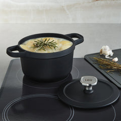 Covered Casserole Graphite Cast Iron 20cm
