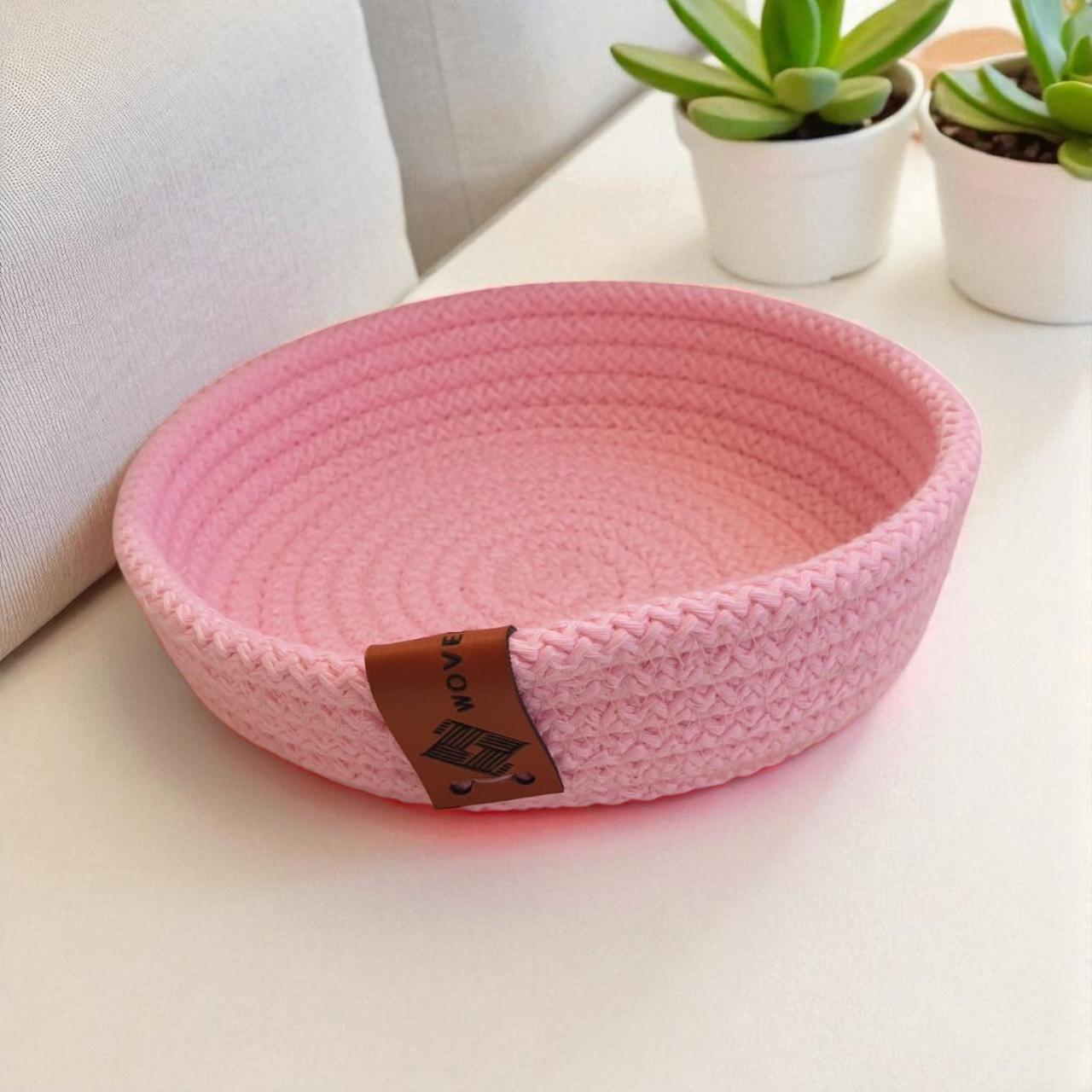 Handmade Woven Bowl 17x4cm