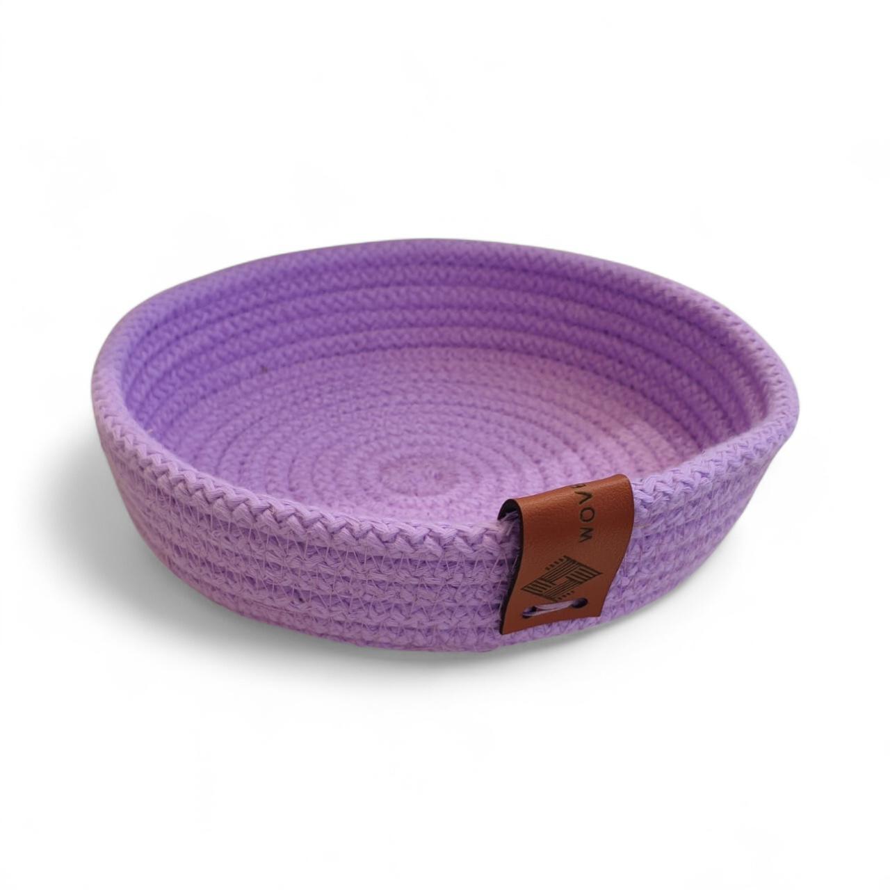Handmade Woven Bowl 17x4cm
