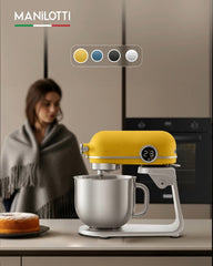 Manilotti Premium Stand Mixer – (5.2L, 800W DC Motor)