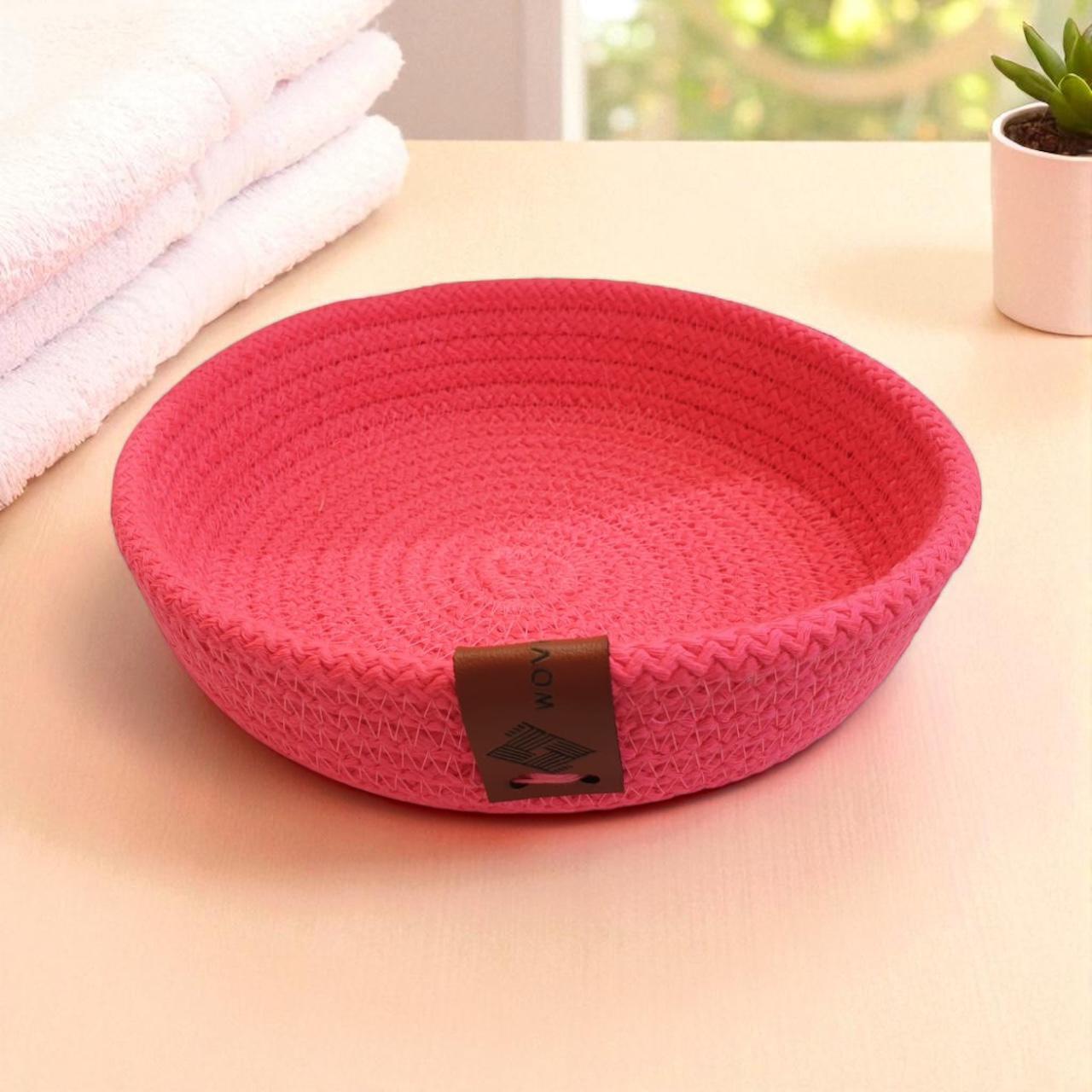 Handmade Woven Bowl 17x4cm