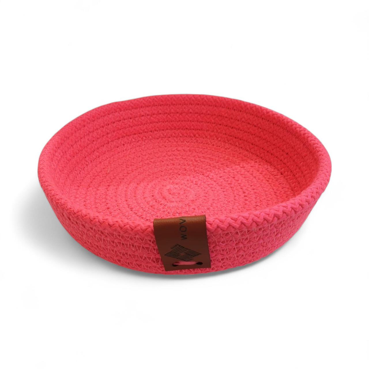 Handmade Woven Bowl 17x4cm