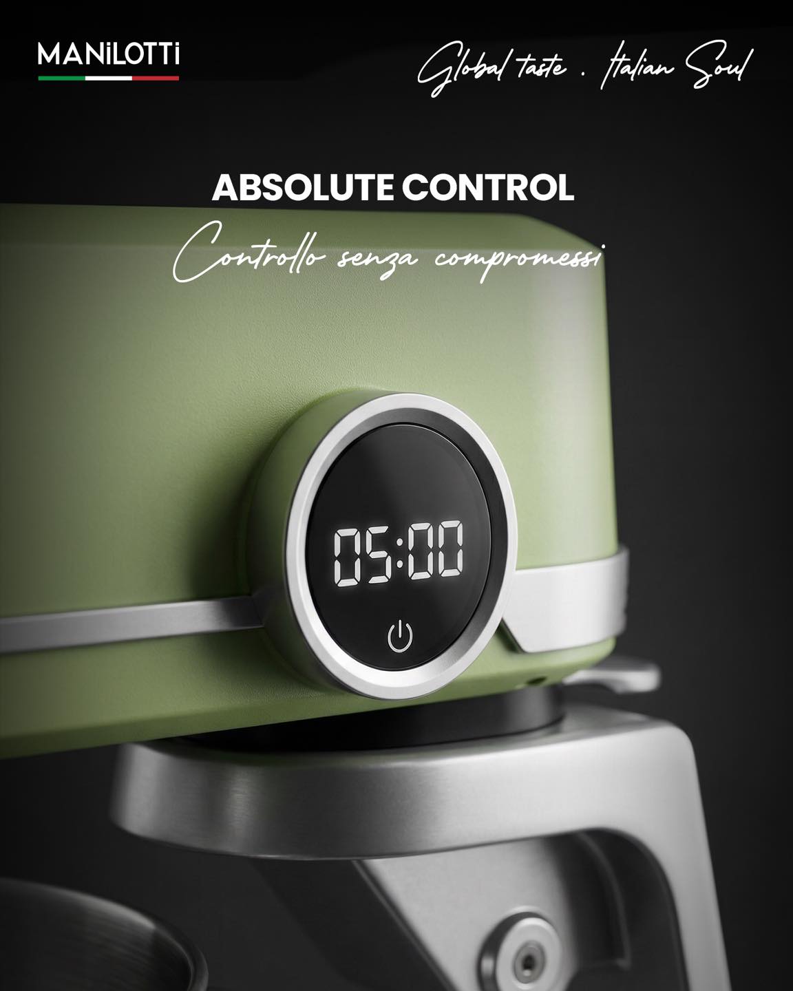 Manilotti Premium Stand Mixer – (5.2L, 800W DC Motor)