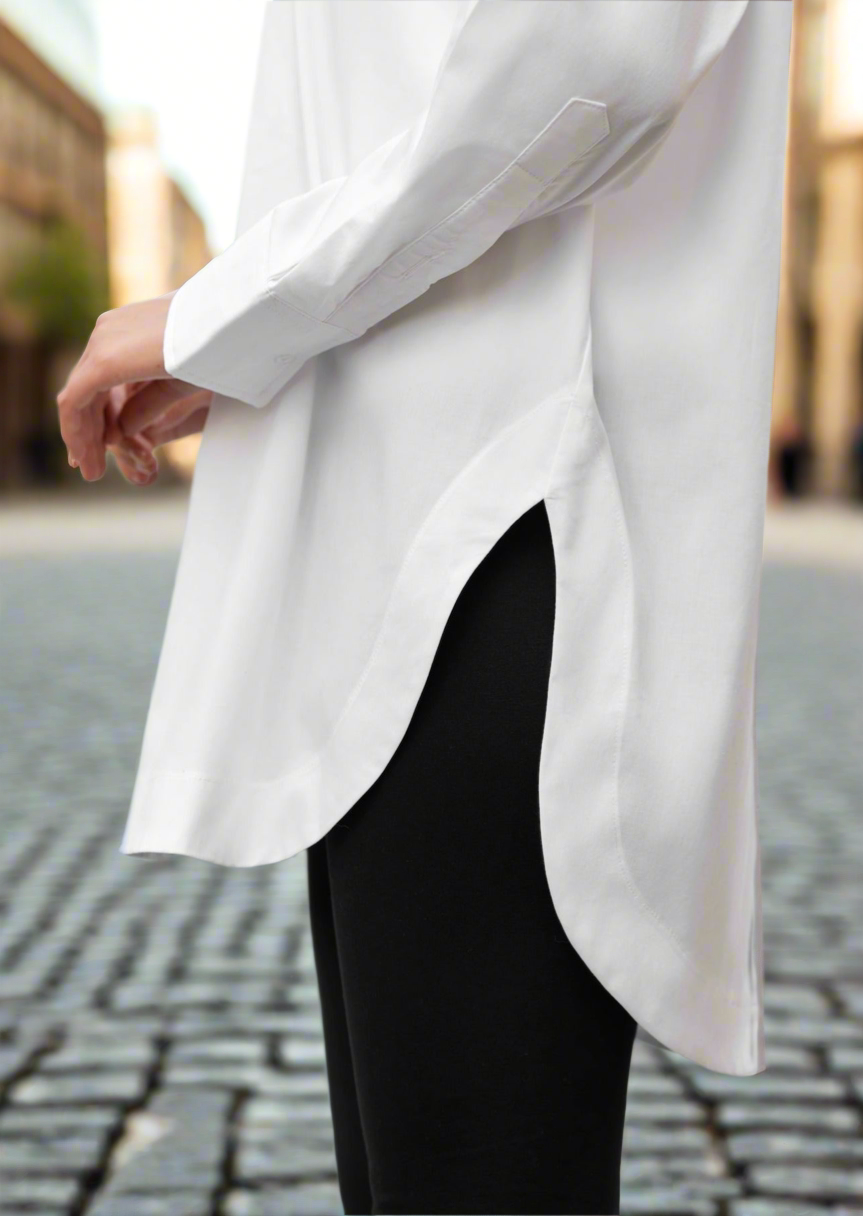Oversized Pure Cotton Shirt