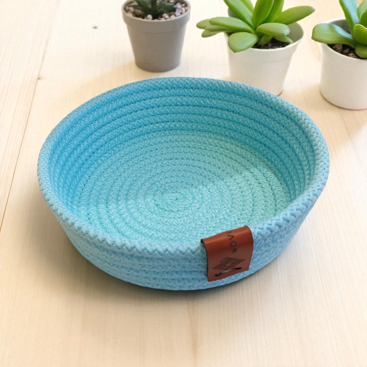 Handmade Woven Bowl 17x4cm