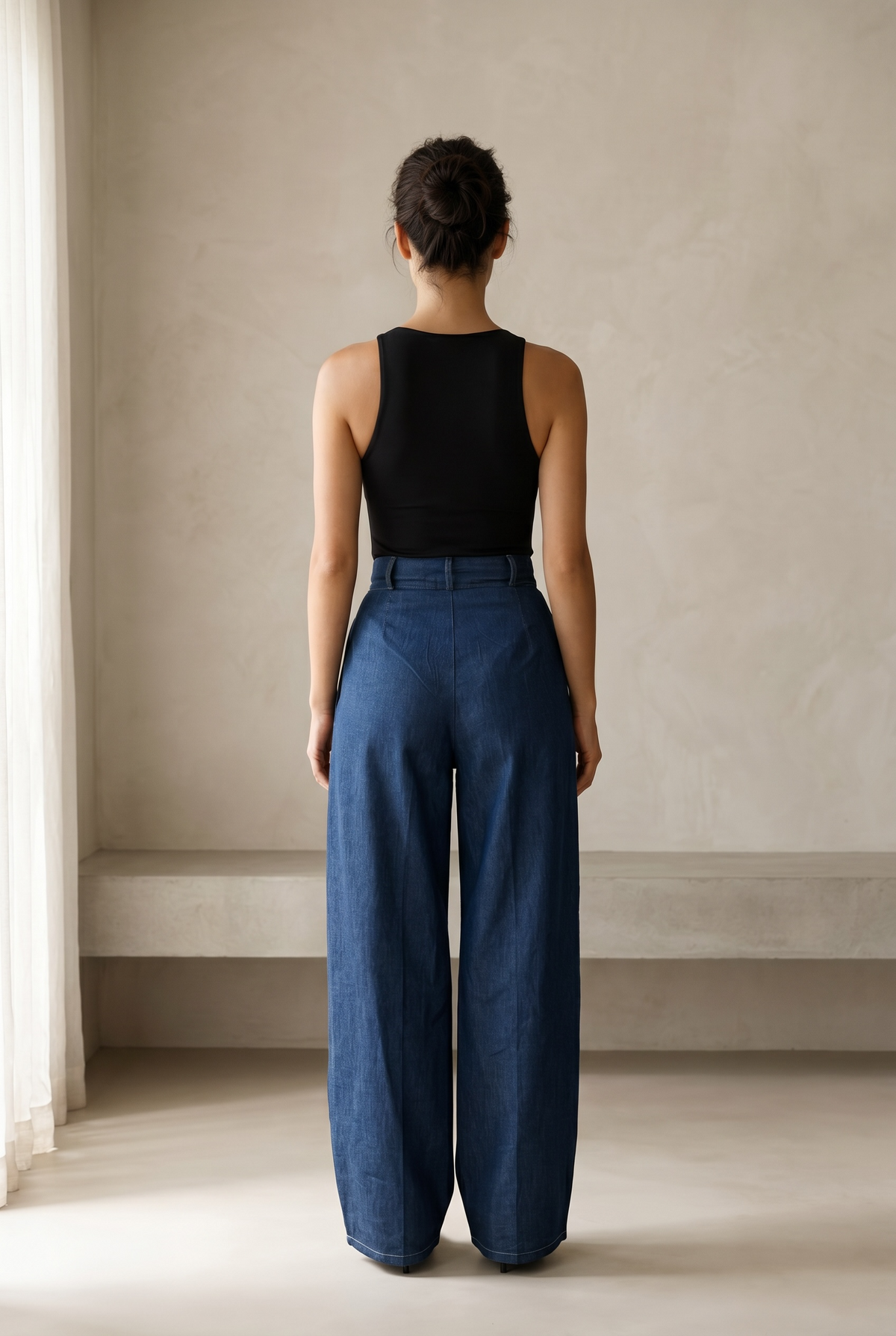 Loose Wide Leg Balloon Jeans