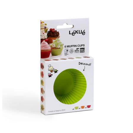 Set of 6 Muffin Cup, 7 cm