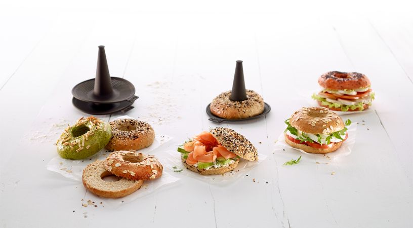 Set of 6 Bagel Moulds