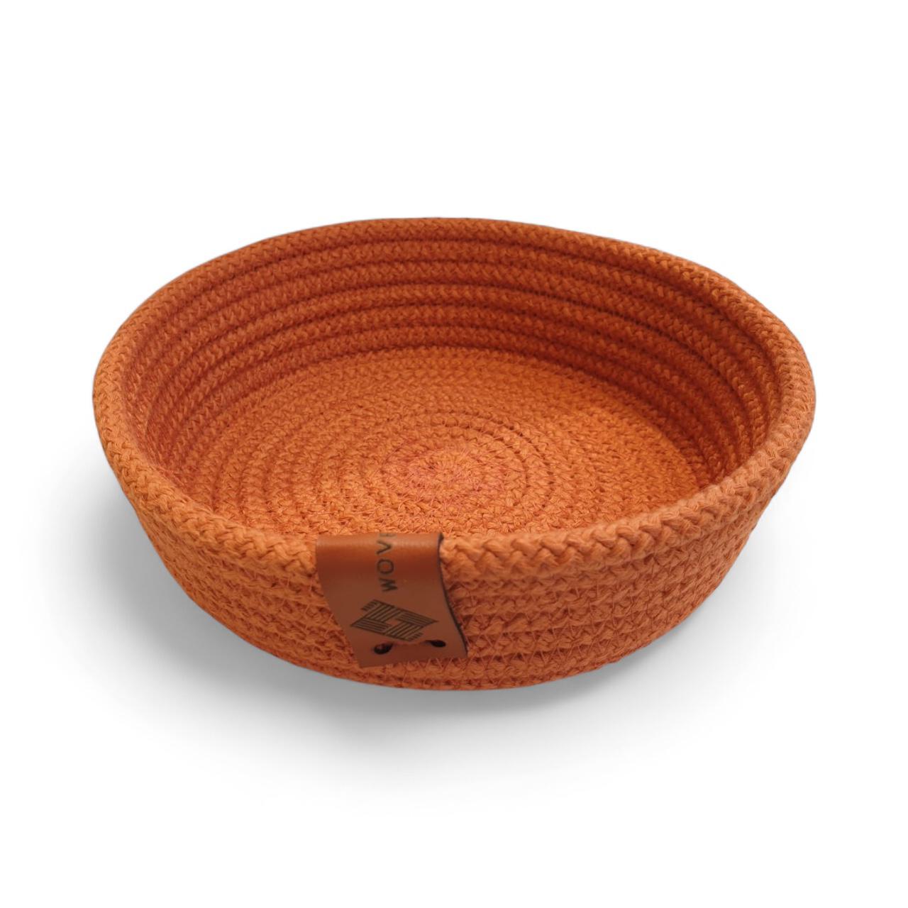 Handmade Woven Bowl 17x4cm