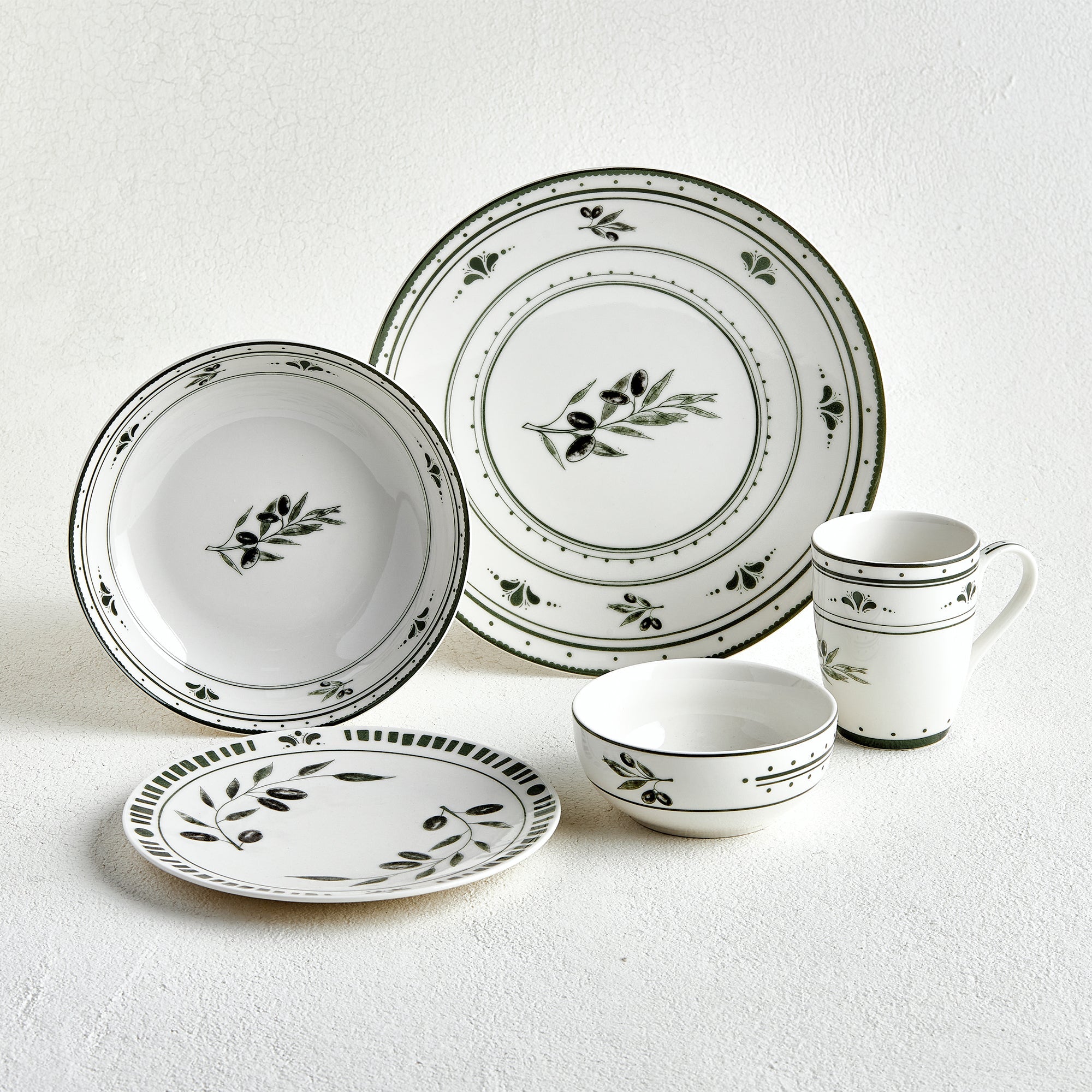 Casa Oliva Dinner Set – 30 Pieces