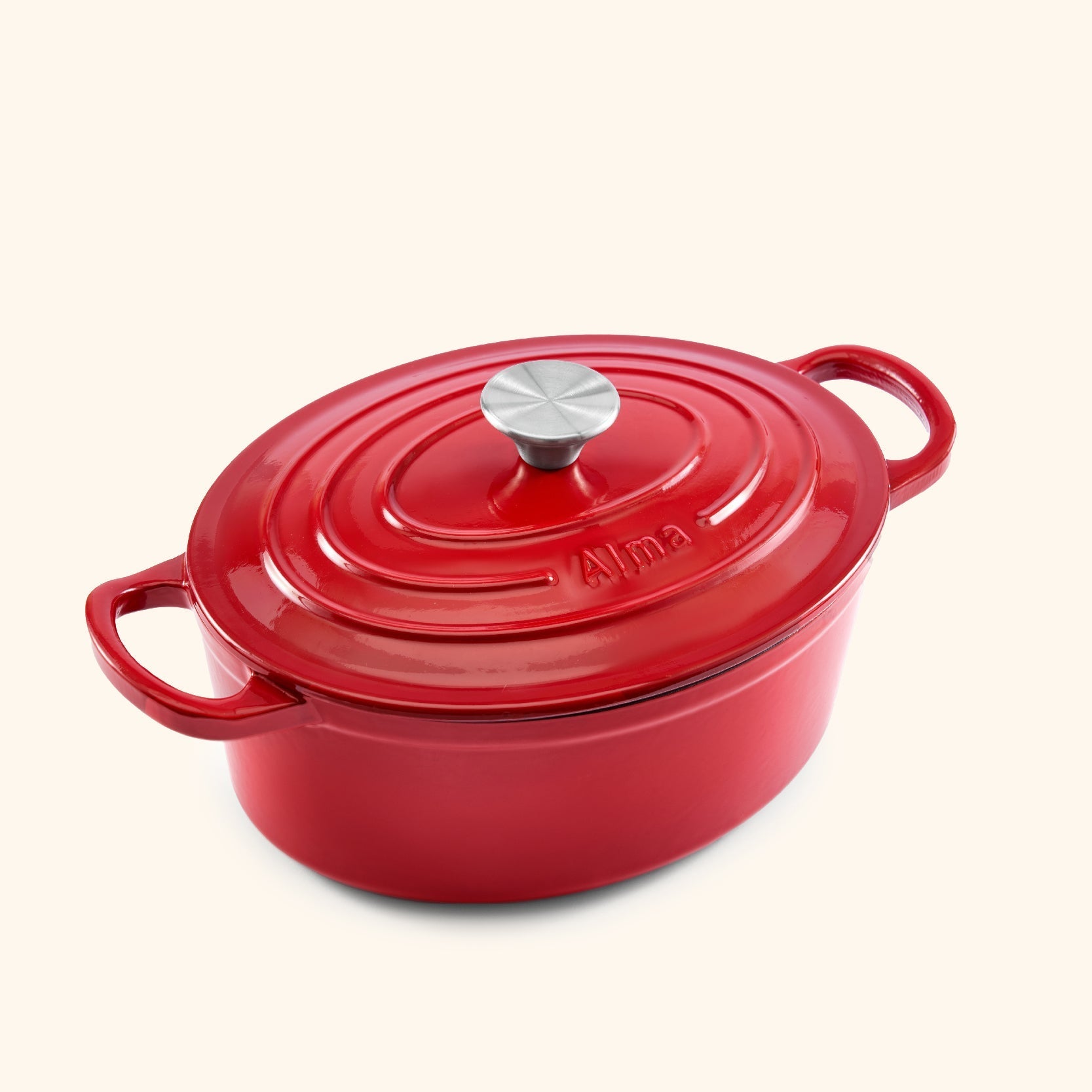 Enameled Oval Dutch Oven (28 cm)