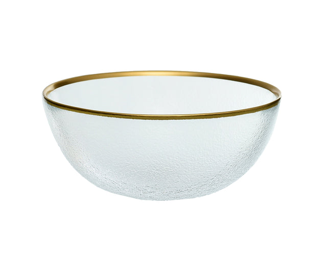 ArdaCam Avanos Dinner Set - Gold Rim, 19 Pieces