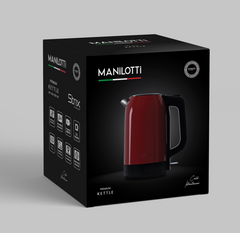 Manilotti Caldo Istantaneo 1.7L Premium Electric Kettle with Overheat Protection
