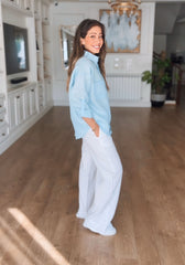 Shimmery Linen Shirt