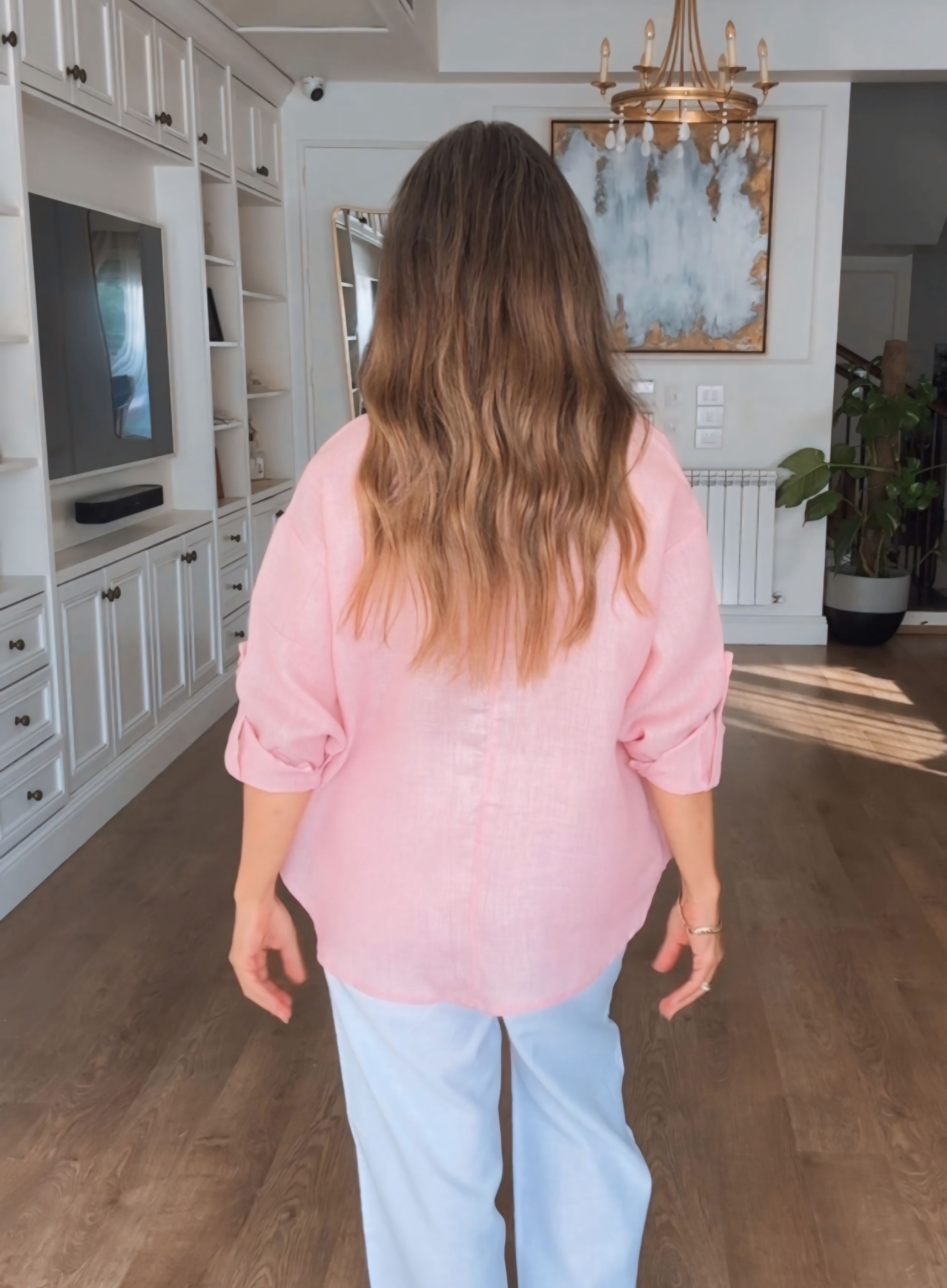 Shimmery Linen Shirt
