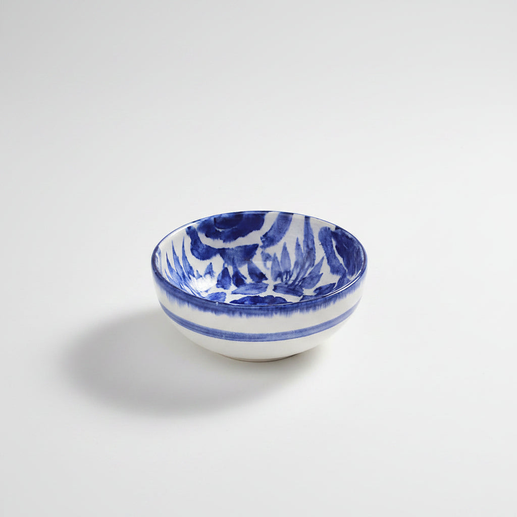 Blue Flower Soup Plate