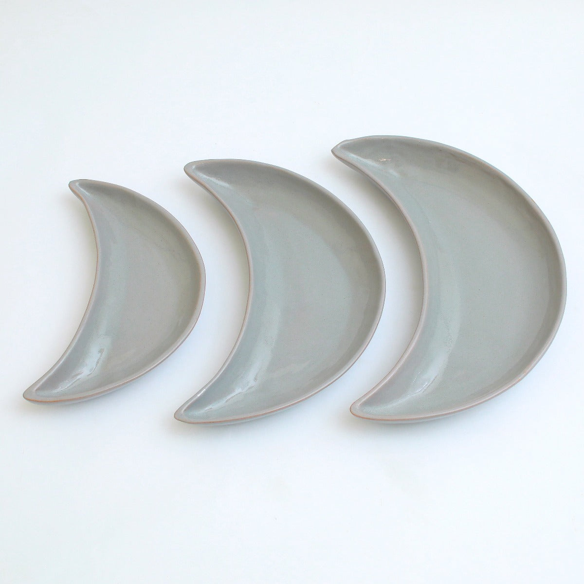 Ramadan Crescent Plate Set of 3