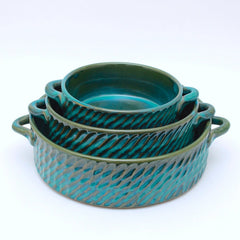 Set of 3 Pottery Tagine