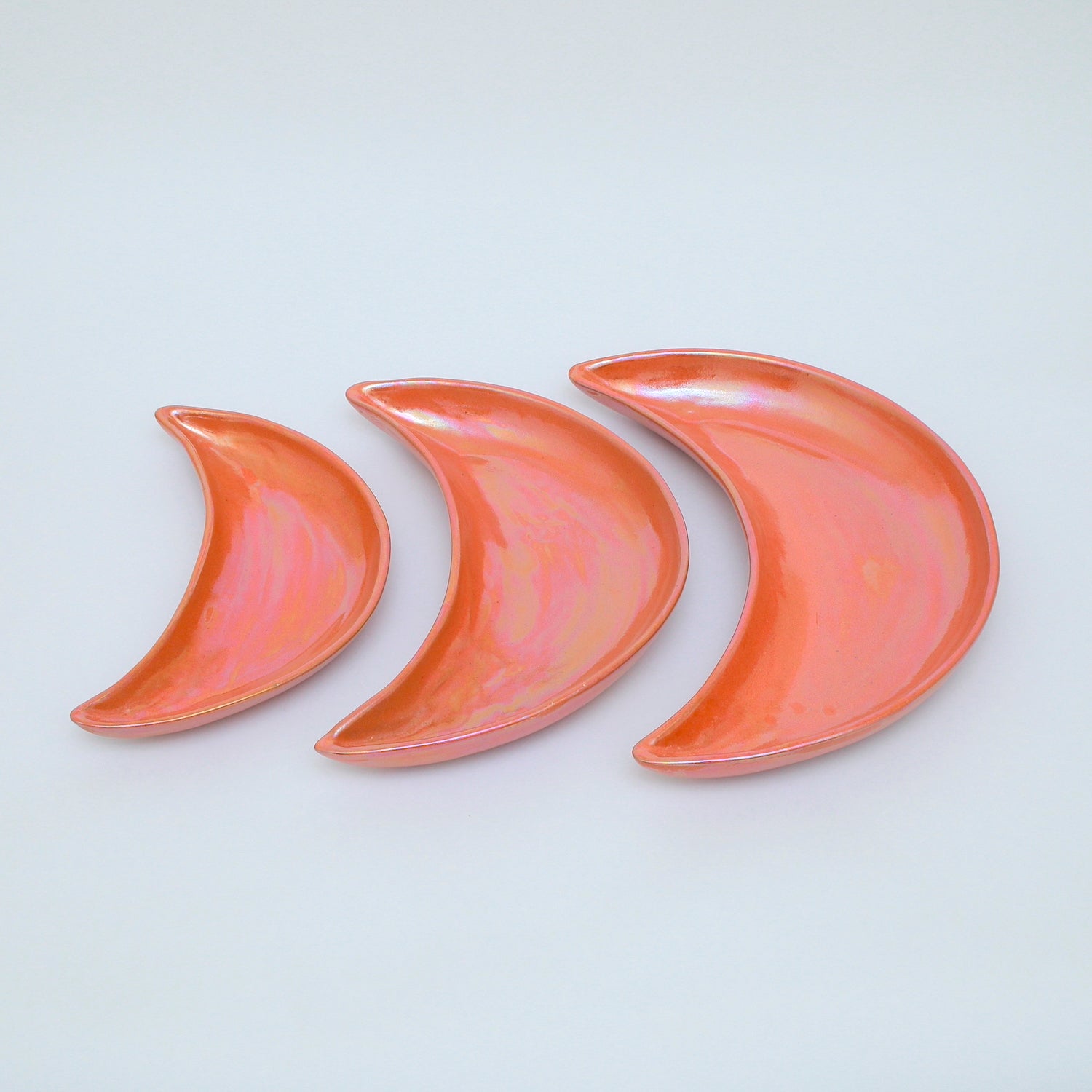 Ramadan Crescent Plate Set of 3