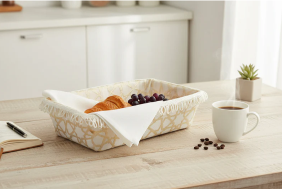 Rectangular Ramadan Bread Basket