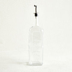 1 x Glass oil bottle - 1L