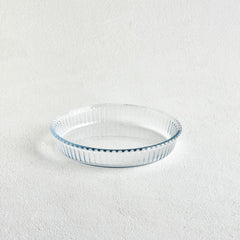 Borcam Round Oven Dishes Set - 2 Pieces
