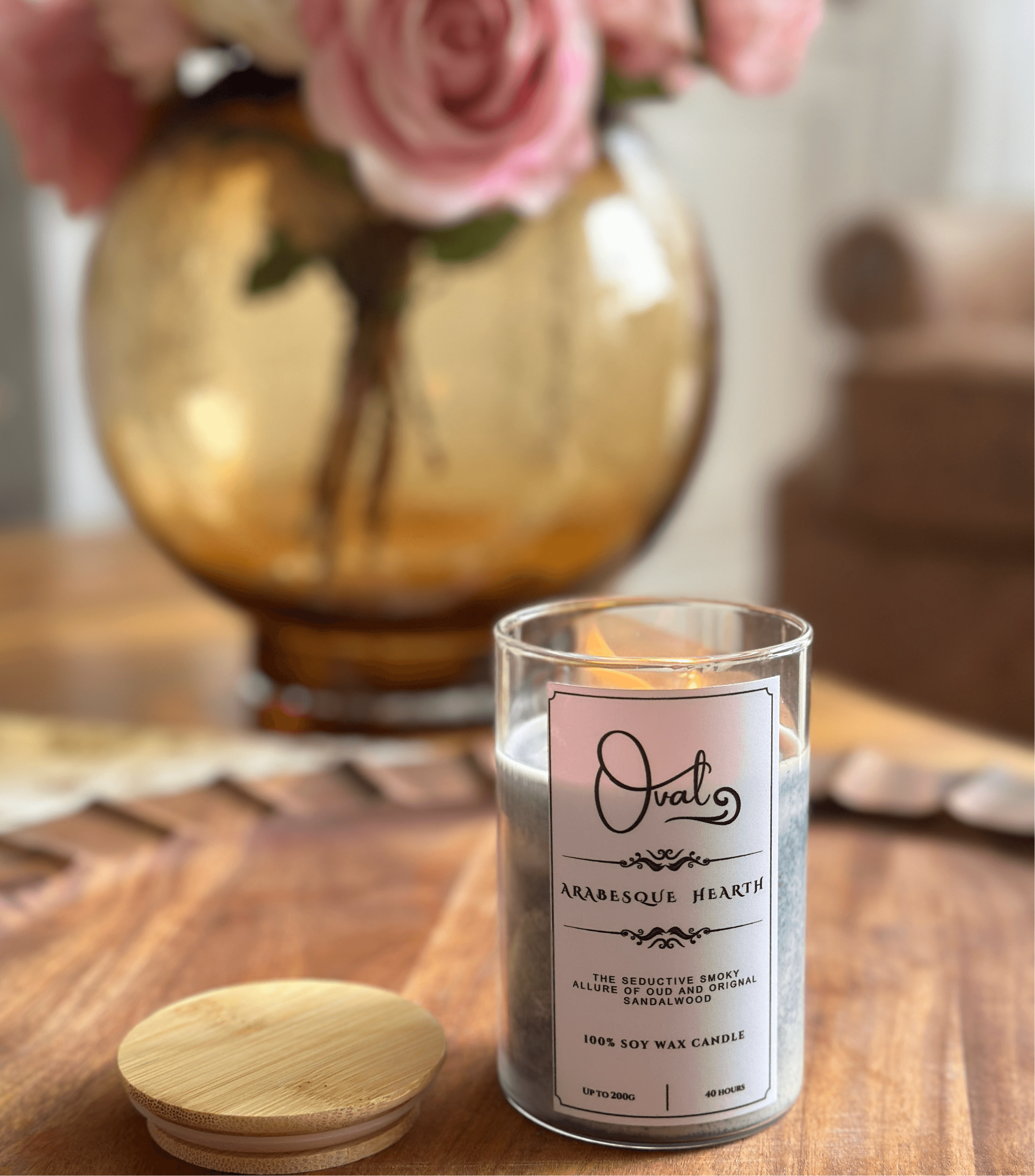 Arabesque Hearth - Non Toxics Candles