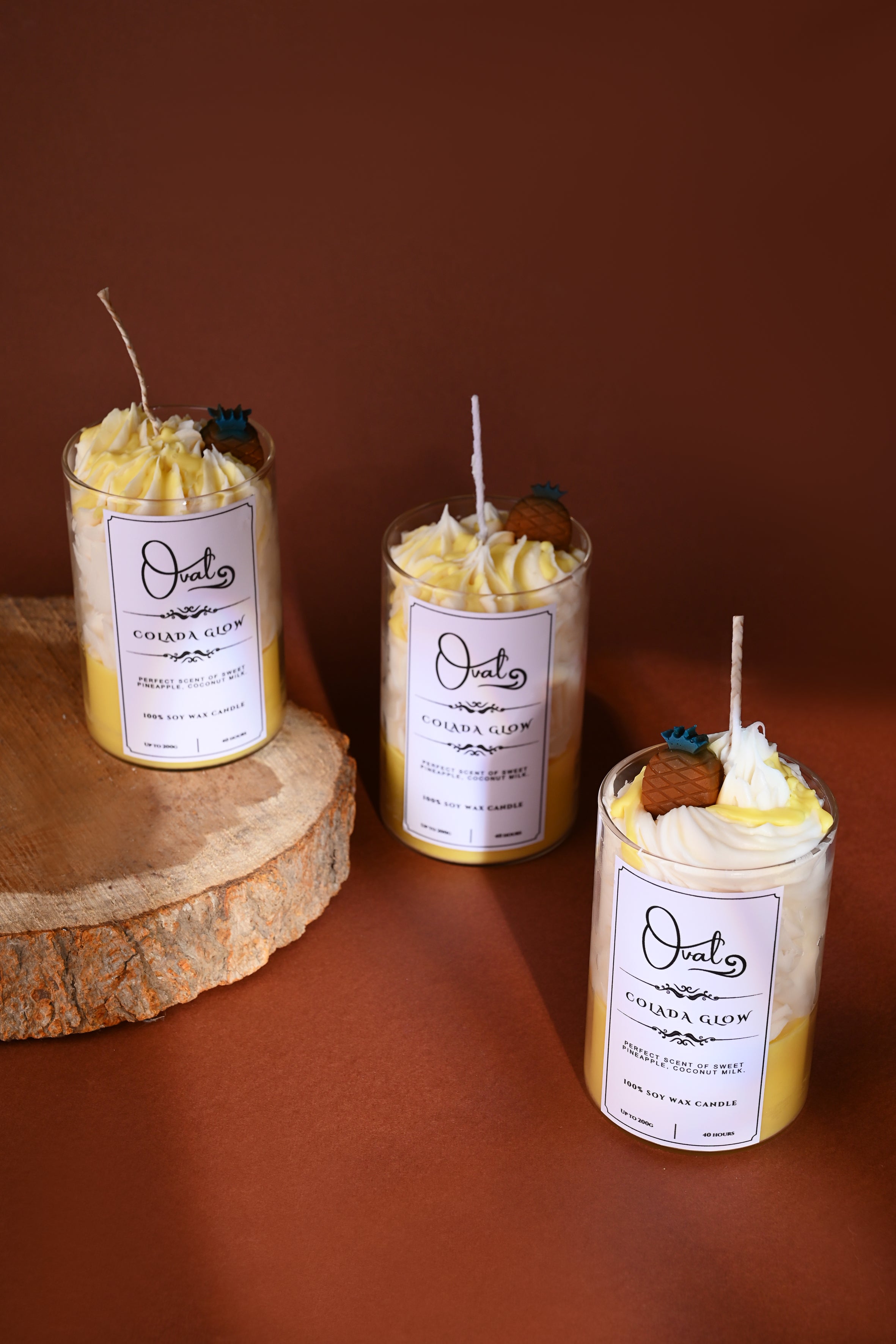 Colada Glow - Non Toxic Candles