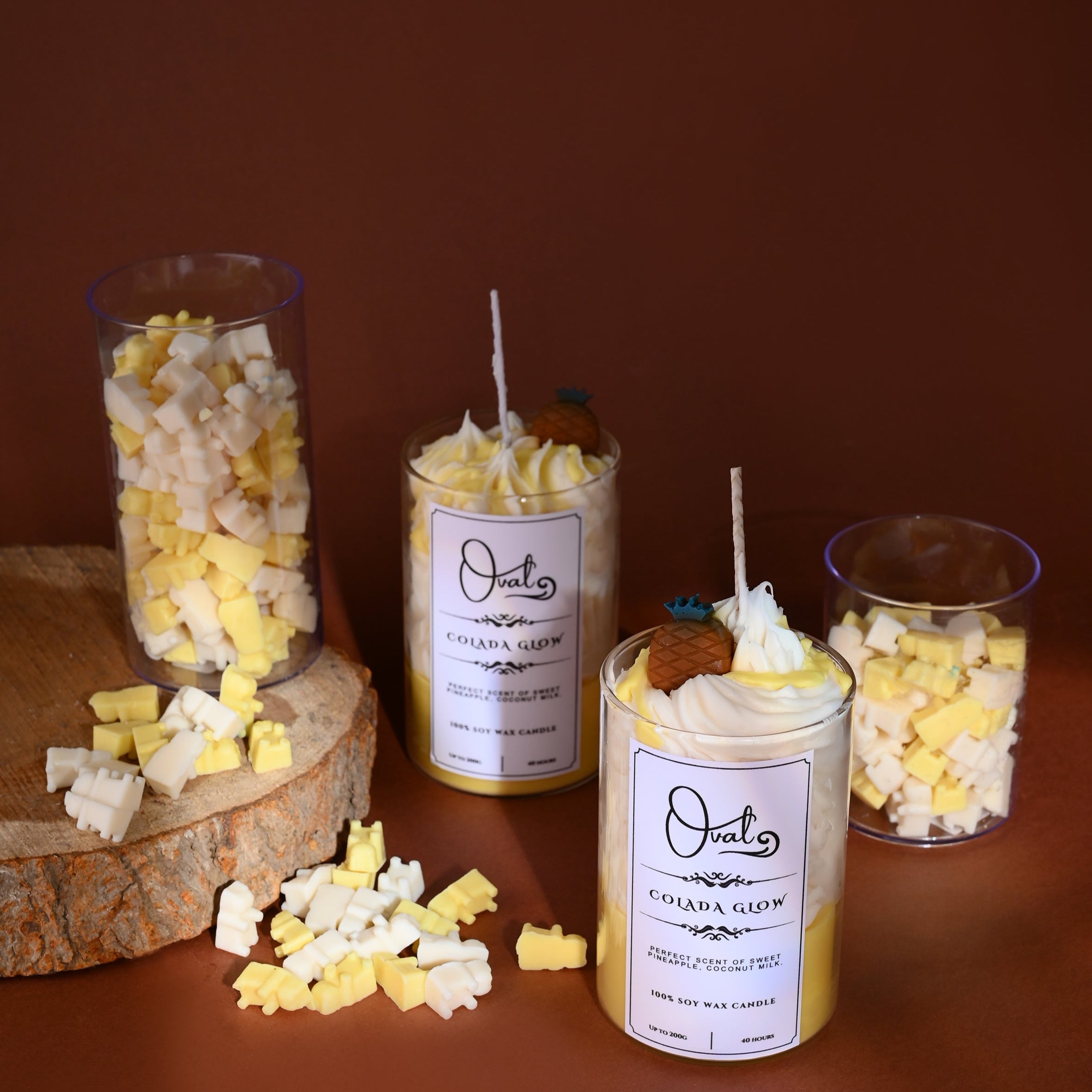 Colada Glow - Non Toxic Candles