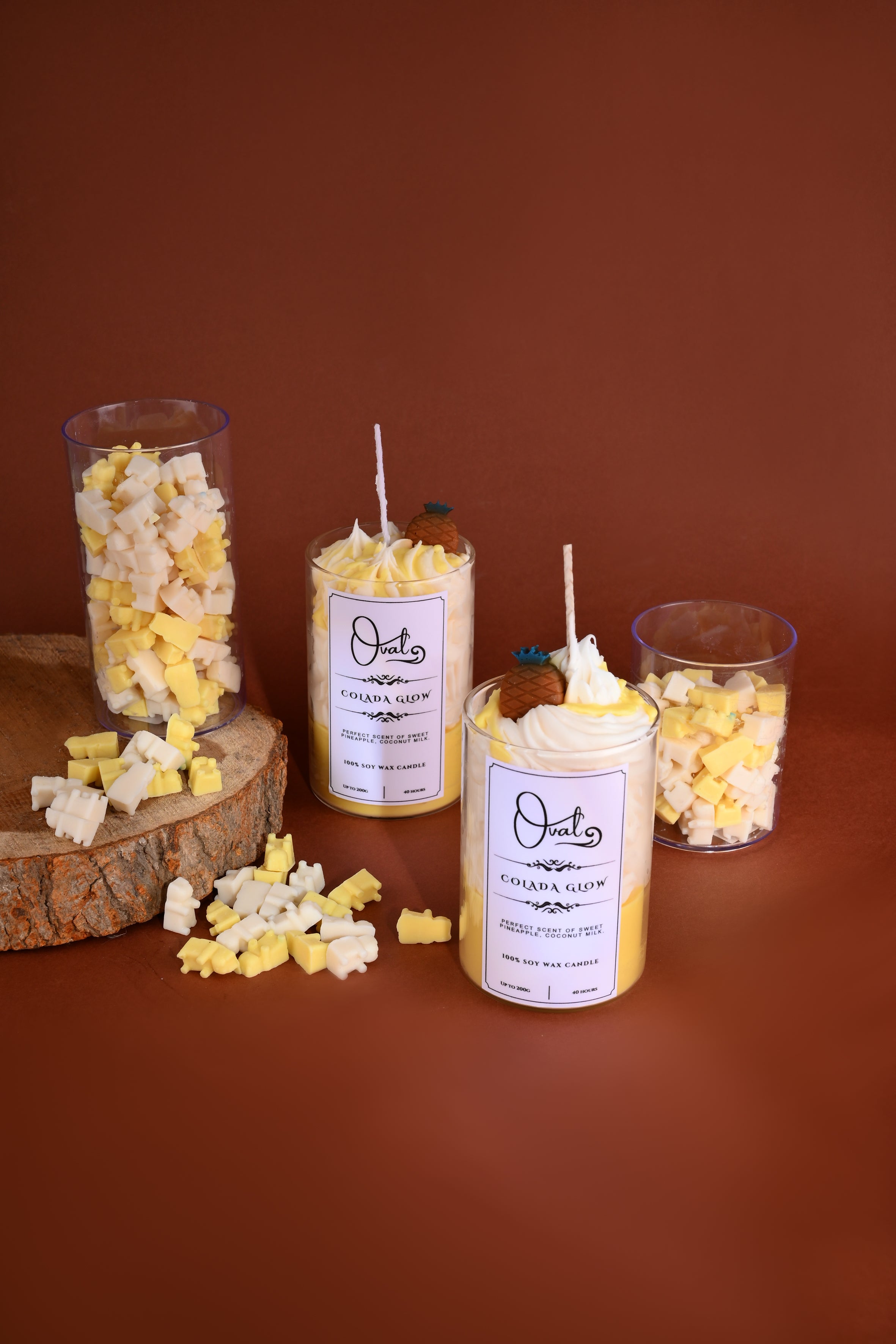 Colada Glow - Non Toxic Candles