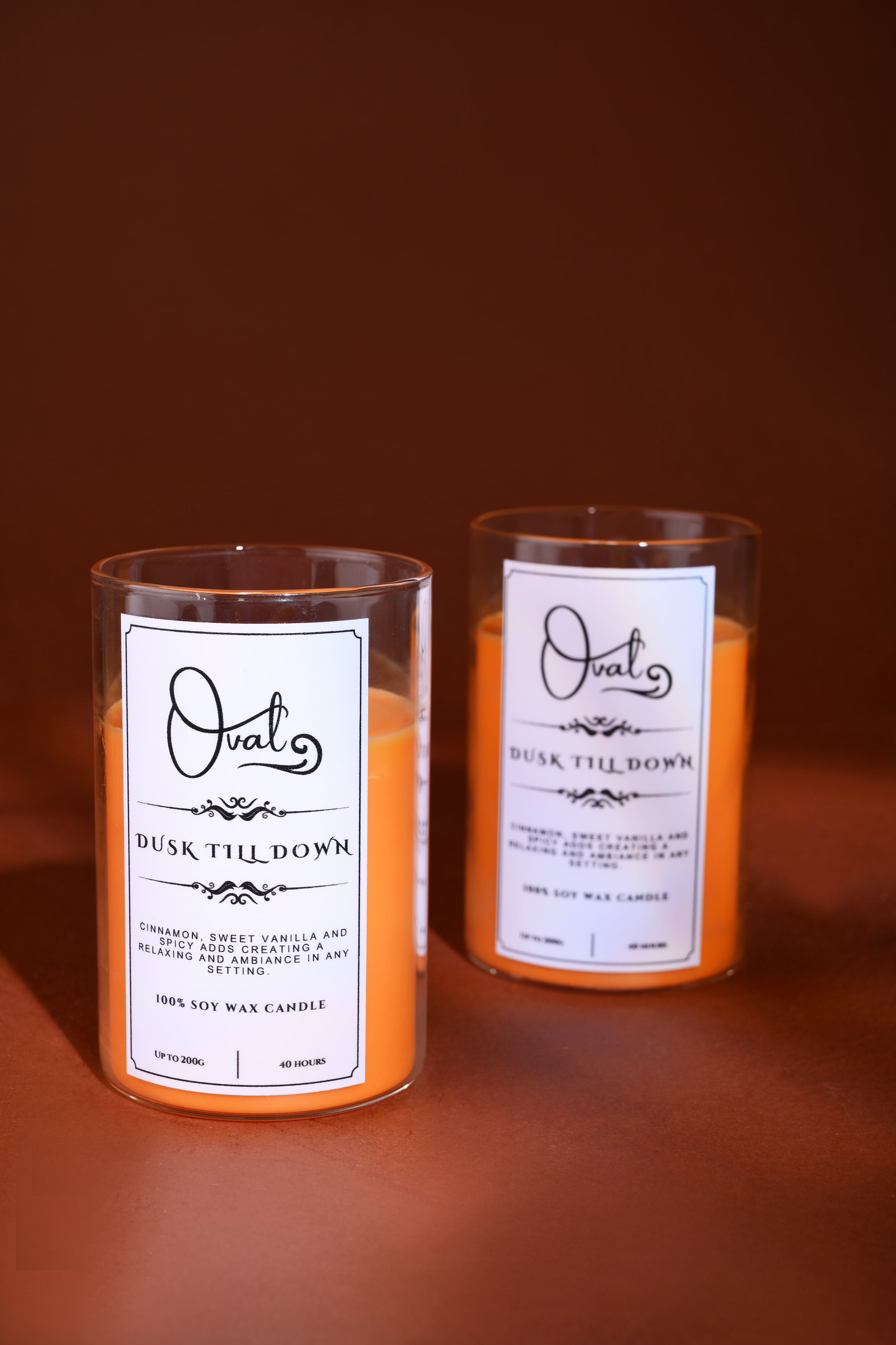 Dusk till down - Non Toxic Candles