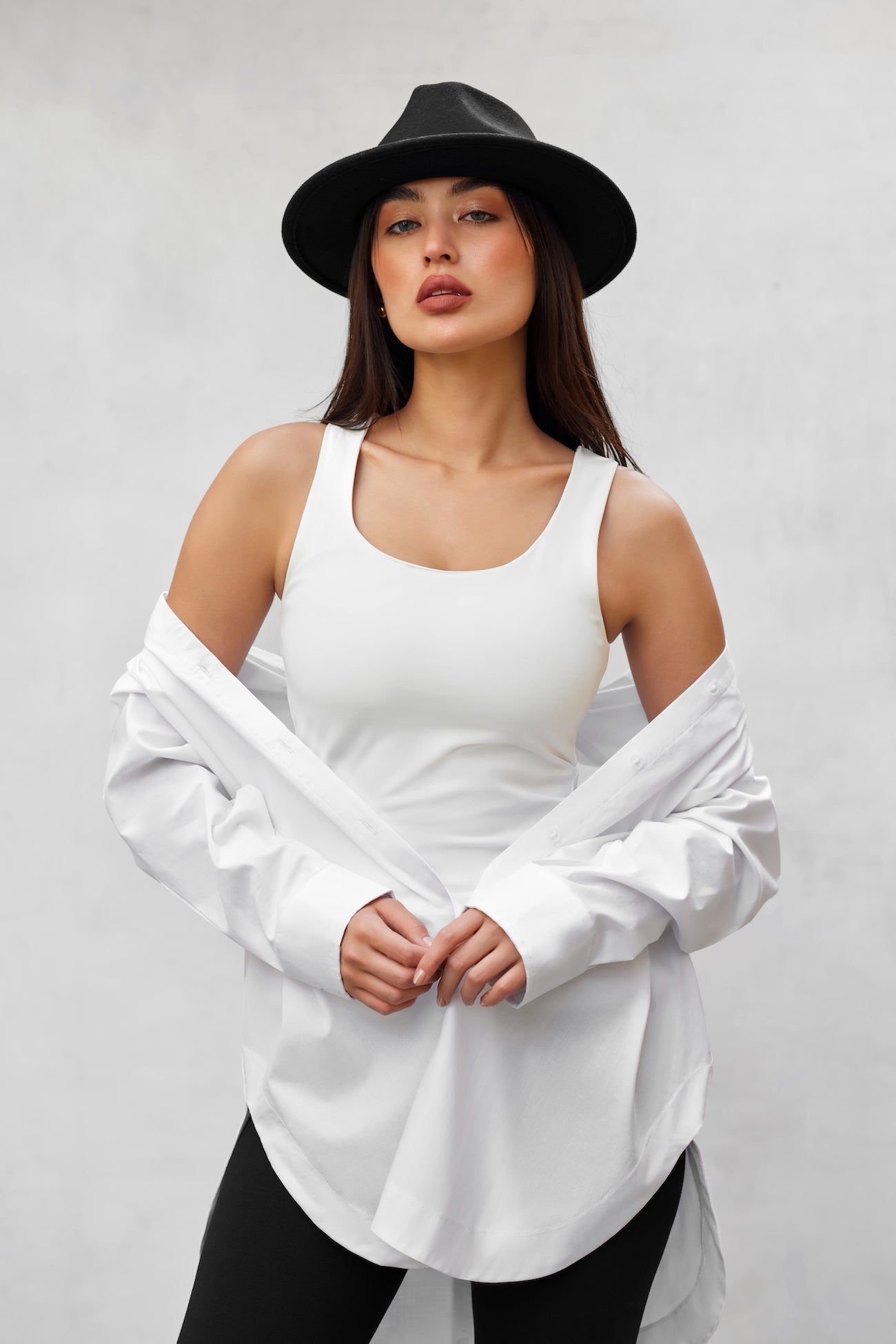 Oversized Pure Cotton Shirt
