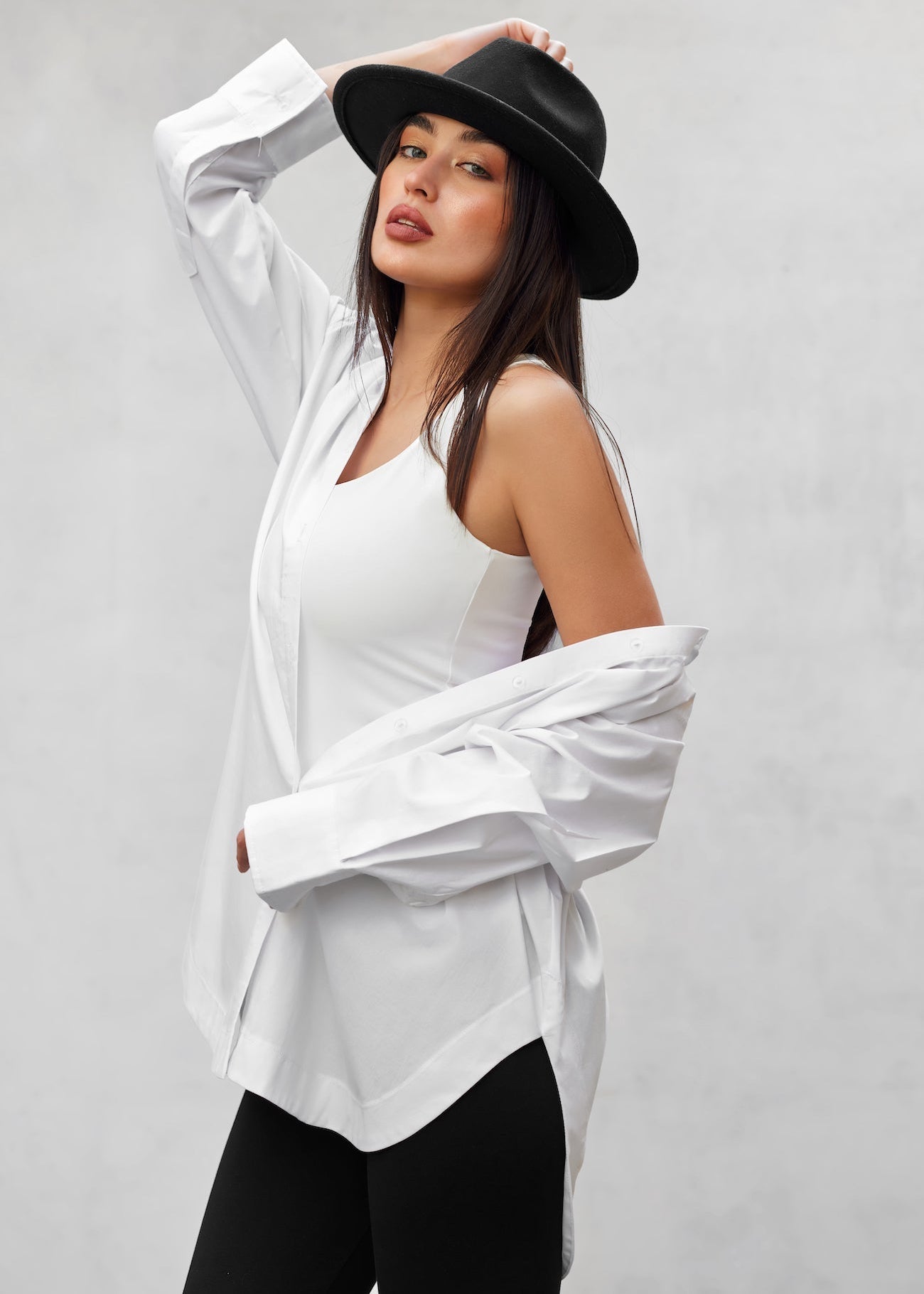 Oversized Pure Cotton Shirt
