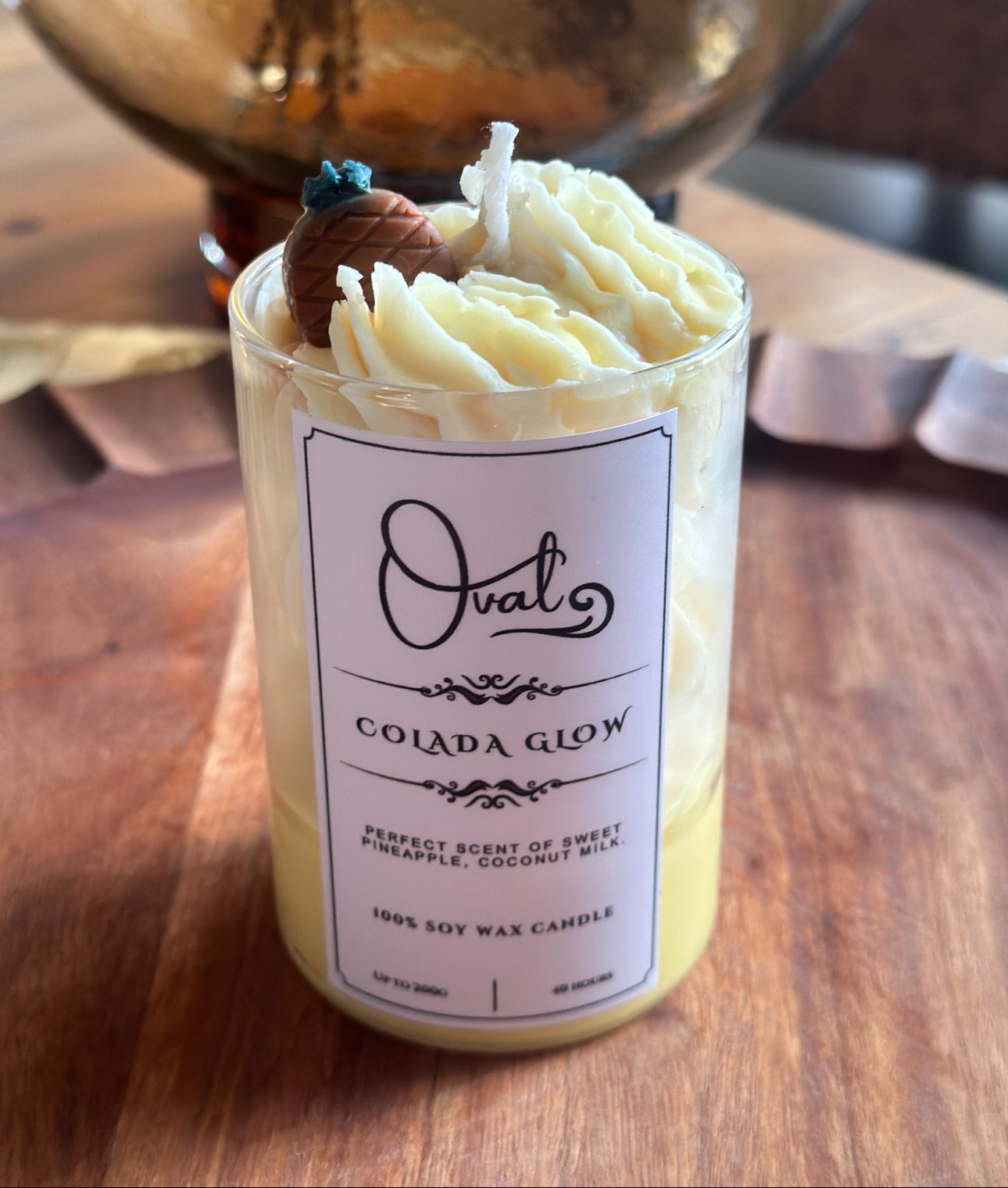 Colada Glow - Non Toxic Candles