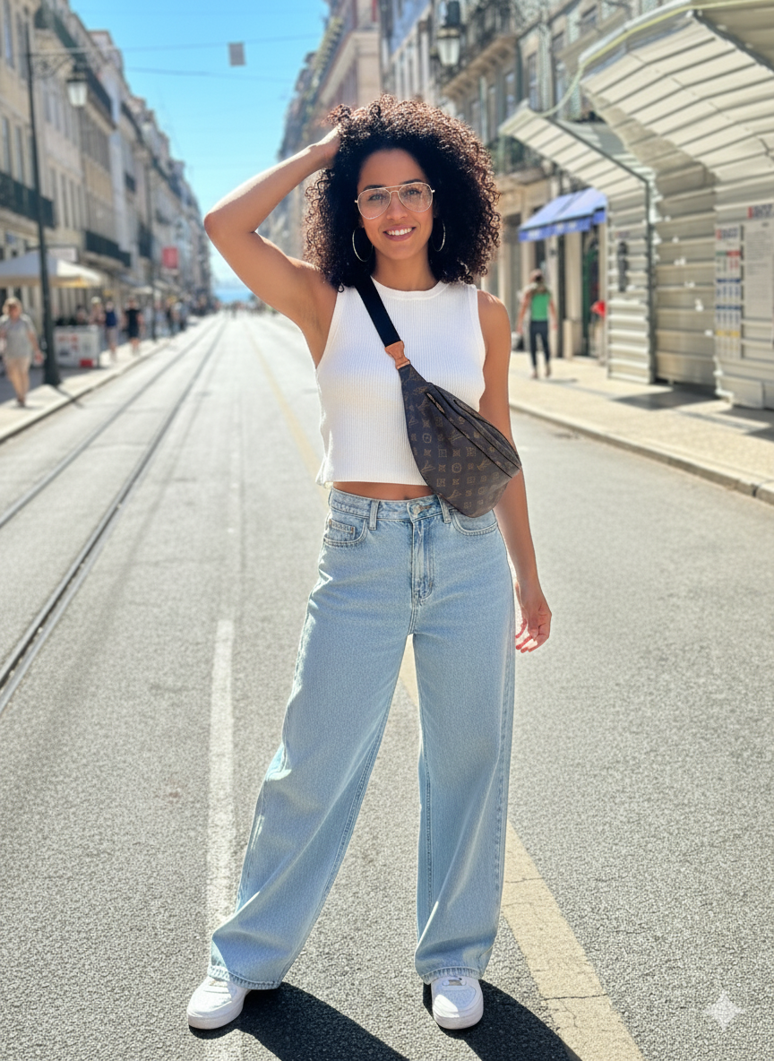 SlimLine Wide Jeans