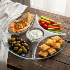 Mindada Evil Eye Basic Divided Serving Platter - 30.2cm